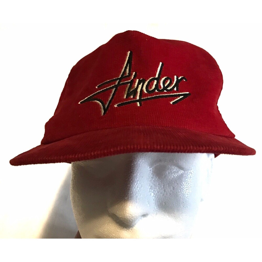 VIntage Linder Snapback Trucker Men's Hat One Size OS Red